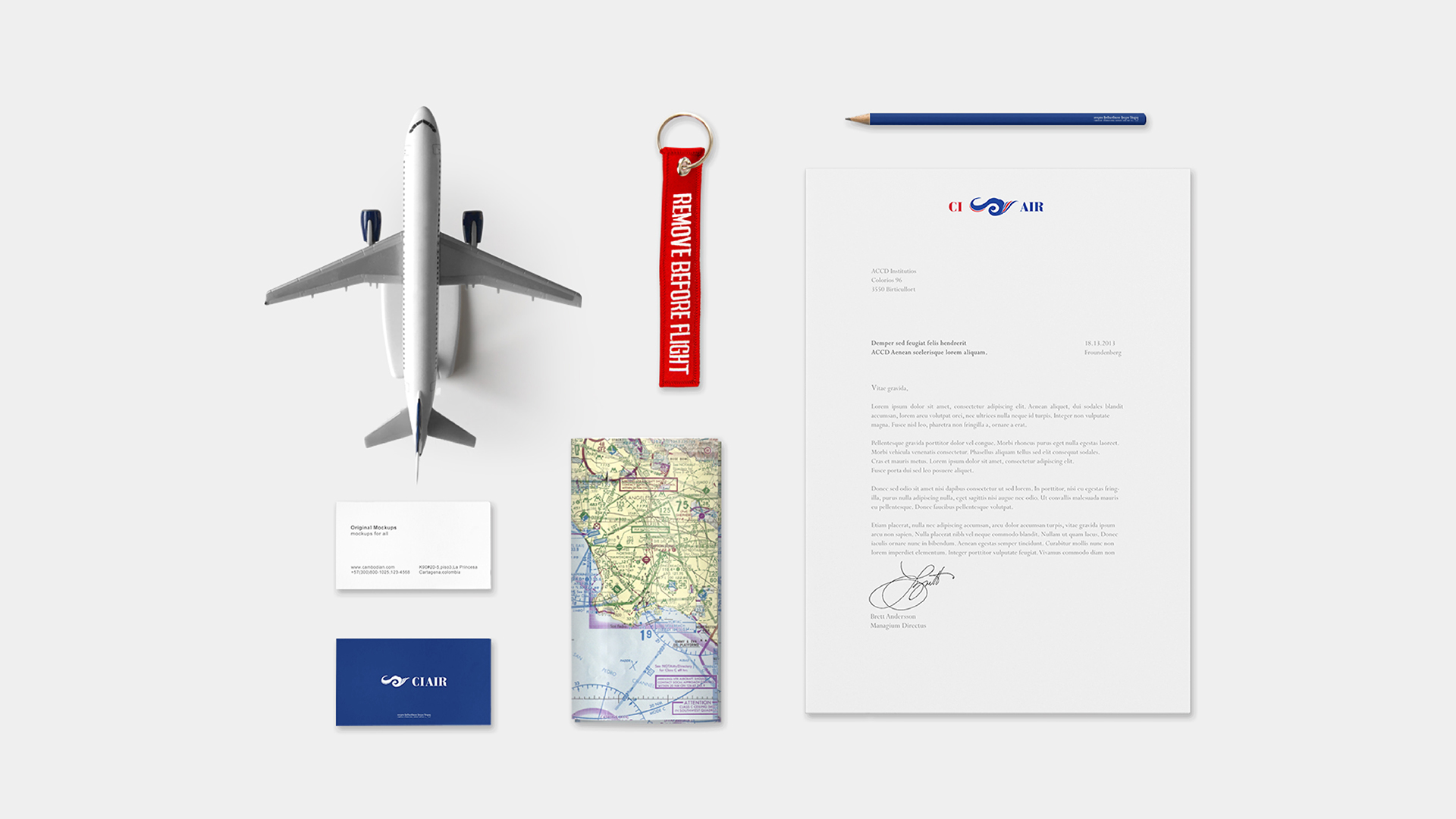 柬埔寨国际航空logo应用场景设计