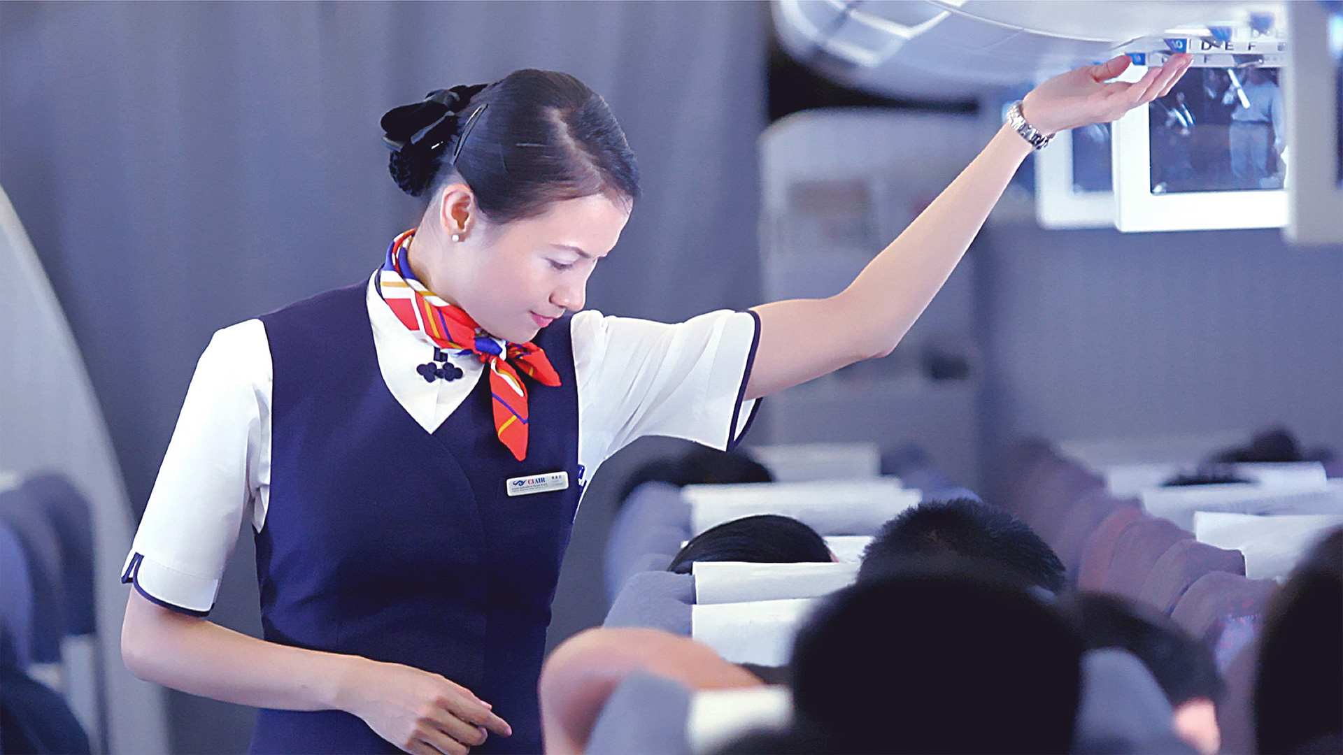 柬埔寨国际航空logo应用场景设计